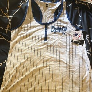 MLB official Dodgers Bellinger tank top